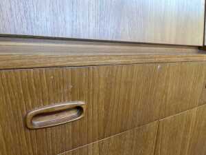 Noblett mid-century teak bureau - 6