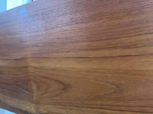 Mid-century teak queen size bedhead - 4