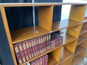 Macrob mid-century teak room divider or wall unit - 2