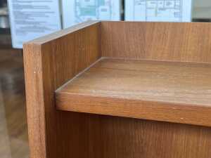 Mid-century teak bookcase - 4