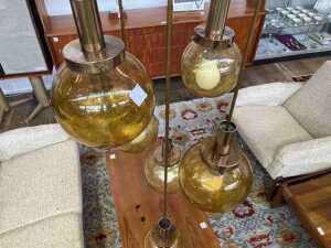 Mid-century cascading chandelier - 3