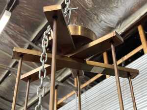 Mid-century cascading chandelier - 6