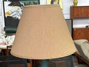Bagni 'Sea Garden' ceramic table lamp with fabric shade - 2