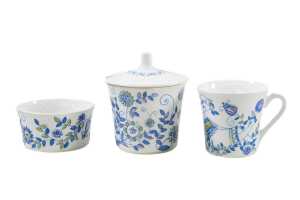 Mid-century Figgjo Norway 'Lotte' porcelain pieces - 4