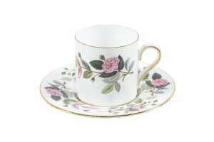 Wedgwood 'Hathaway Rose' porcelain coffee set for six - 2