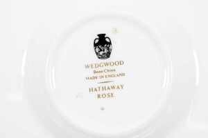 Wedgwood 'Hathaway Rose' porcelain coffee set for six - 4