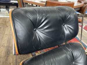 Replica Eames chair and footstool - 6