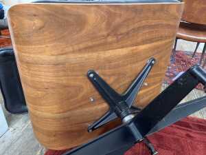 Replica Eames chair and footstool - 7