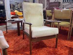 Mid-century three piece lounge suite - 3