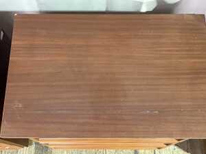 Pair of mid-century teak bedside cabinets - 4
