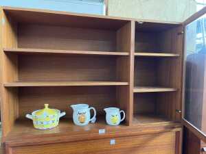 Mid-century teak wall unit - 2