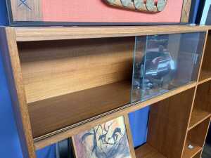 Macrob mid-century teak wall unit or room divider - 5