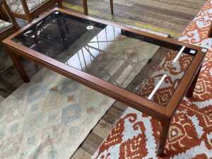 Noblett mid-century teak coffee table - 2