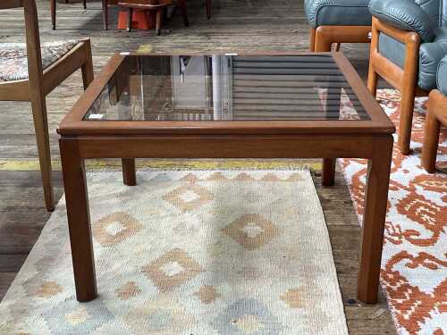 Noblett mid-century teak side table