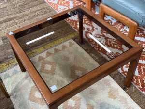 Noblett mid-century teak side table - 2