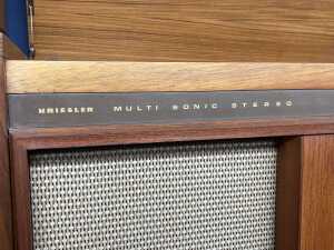 Kriesler Futureline Multi-Sonic mid-century teak stereogram - 6