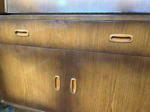 Noblett mid-century teak bureau - 5
