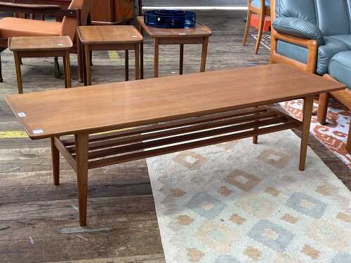 Noblett mid-century coffee table, 1960s