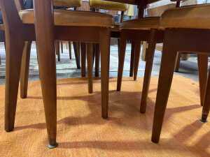 Mid-century seven piece dining suite - 4