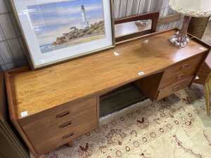 Moderntone mid-century teak dressing table, 1960s - 2