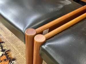 Set of four mid-century dining chairs - 5