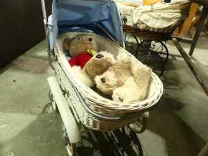 Vintage Cyclops doll pram