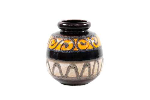 Mid-century West German pottery vase