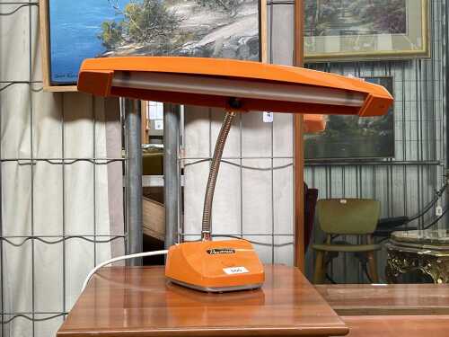 Vintage Daydream orange desk lamp