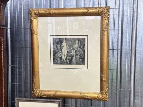 Norman Lindsay, Priestess to the Magi, 175/200. Facsimile print on paper