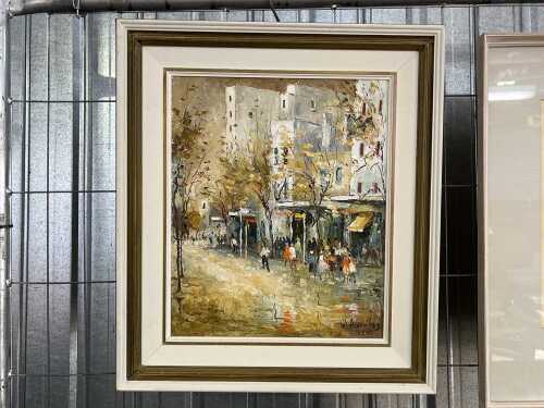 Wilmotte Williams (1916-1992), Street Scene, Darlinghurst Road, Kings Cross - Sydney 1973,