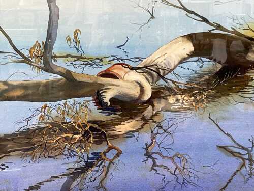 Ben Shearer (1941-), The Drum, 1997. Watercolour painting on paper