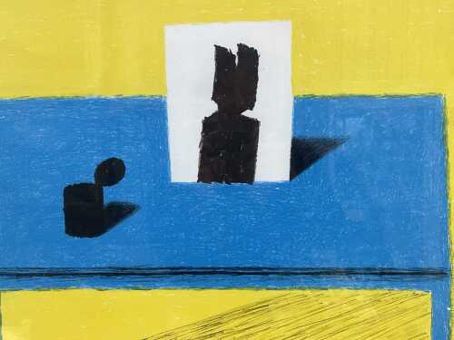 Dale Hickey (1937- ), Still Life, 1996, 9/35. Lithograph on paper