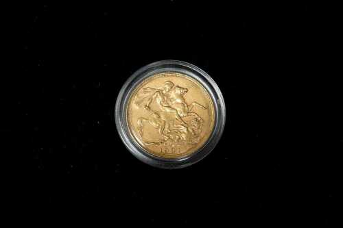 1901 gold Soverein Perth Mint