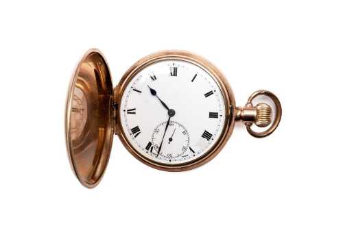 An antique Rolex pocket watch in rolled gold