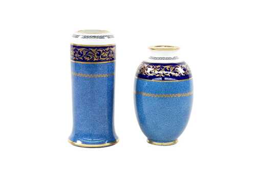 Two Royal Doulton porcelain vases