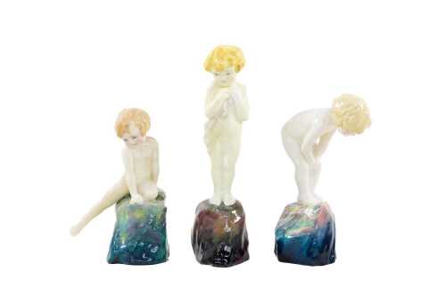 Three Royal Doulton porcelain figures