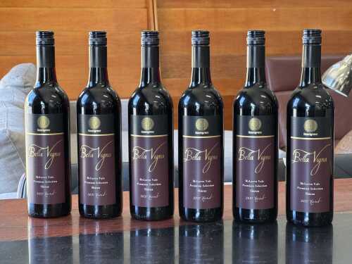 Six Haselgrove Bella Vigna 2021 Shiraz wines