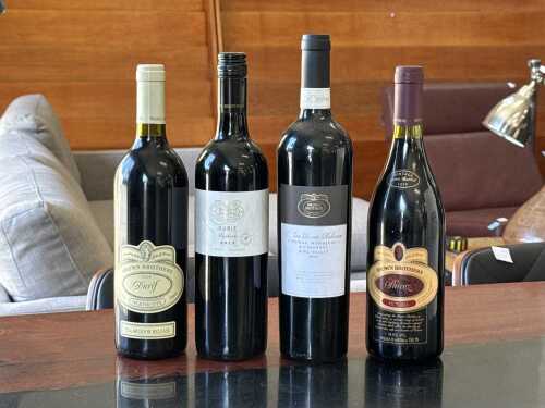 Four Brown Brothers assorted wines