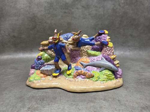 Royal Doulton Bunnykins limited edition Great Barrier Reef, ed. 353/500. With certificate and box