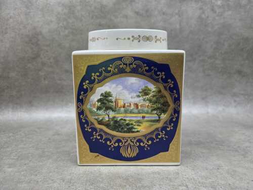 Royal Cauldon Bristol Ironstone 12oz tea caddy