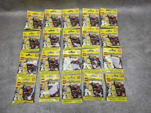 20 LEGO Minifigures, sealed