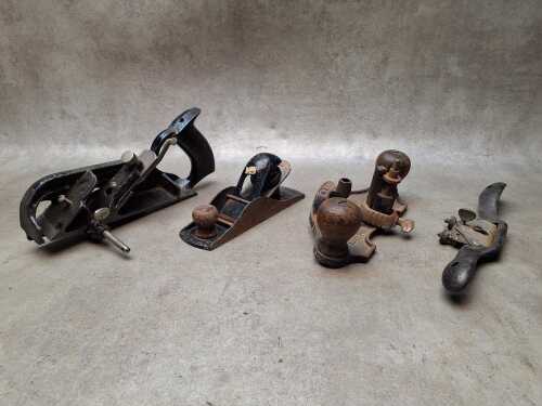 Group of early planes including Stanley