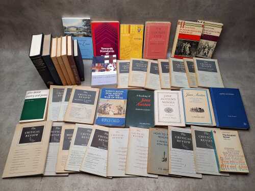 Literary criticism and history books, including Jane Austen