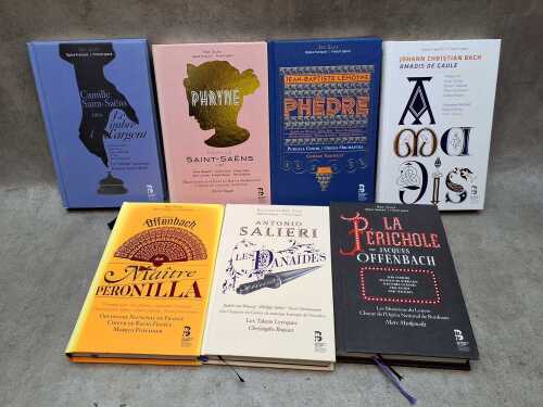 Seven Palazzetto Bru Zane deluxe opera CD book sets