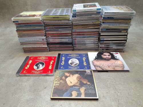 Classical music CDs, including Decca, Das Alte Werk, Erato