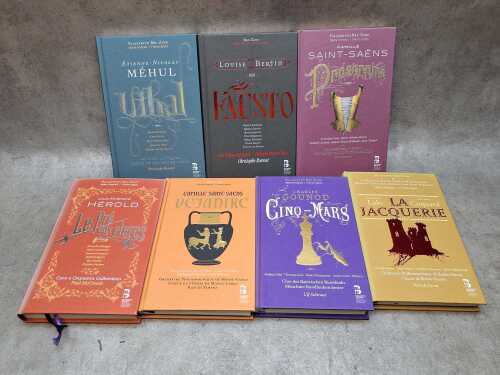 Seven Palazzetto Bru Zane deluxe opera CD book sets