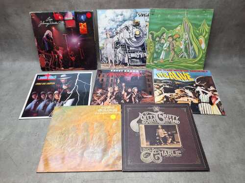 Eight Blues, Country and Rock vinyl records