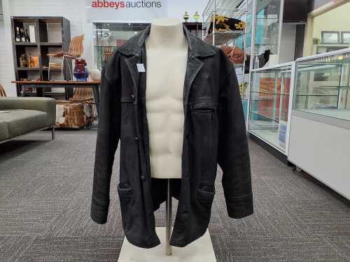 Top Skin black leather jacket
