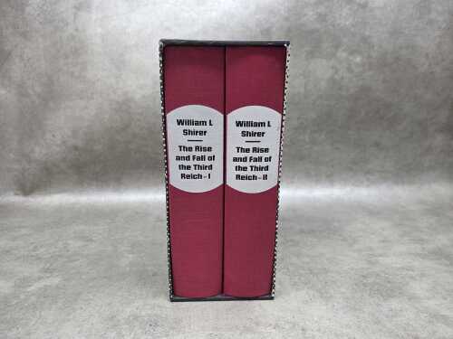 Folio Society 'The Rise and Fall of the Third Reich I & II' in slipcase