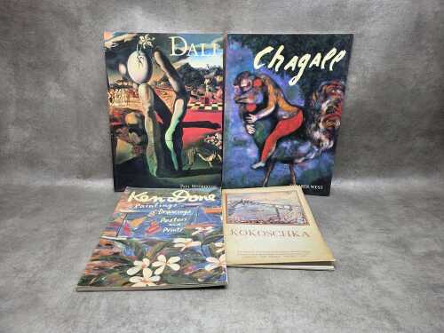 Four art books including Ken Done